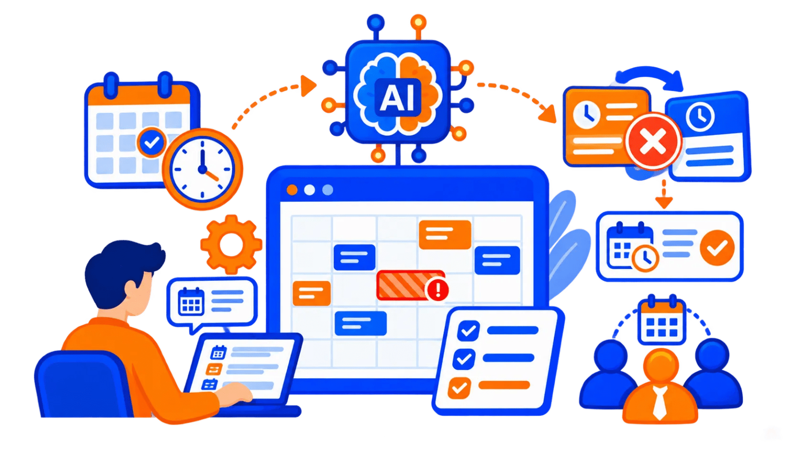 AI-Based Event Scheduling and Conflict Resolution System zoomed preview