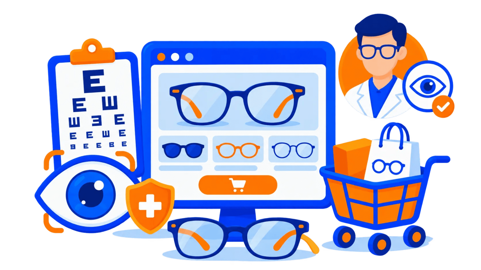 Eye Care Management System Final Year Project zoomed preview