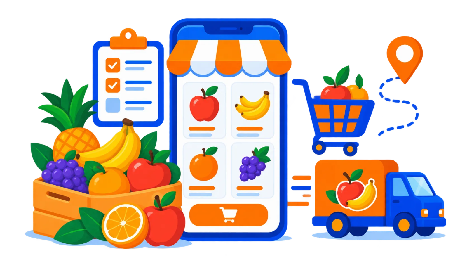 Online Fruit Order Management System Final Year Project zoomed preview