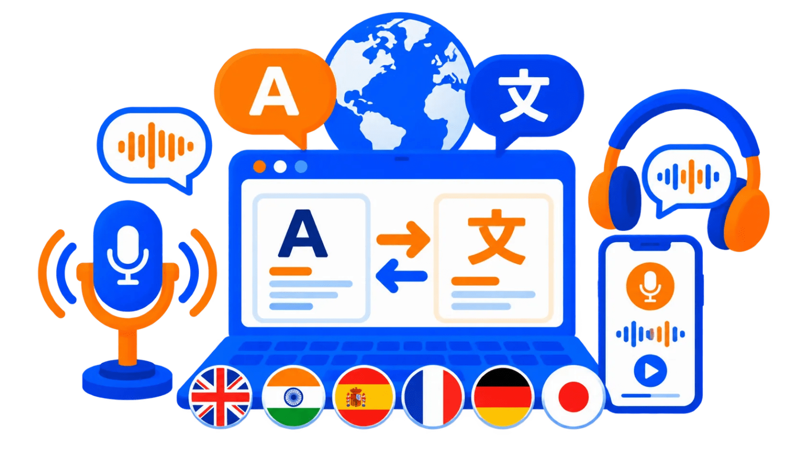Multilingual Text and Speech Translator Final Year zoomed preview