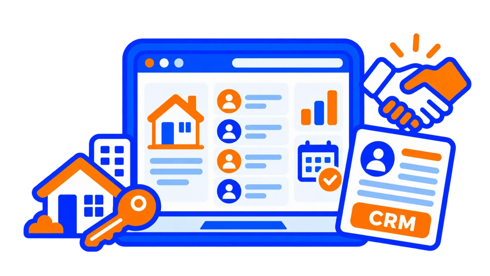 Real Estate Advanced CRM Using MERN zoomed preview