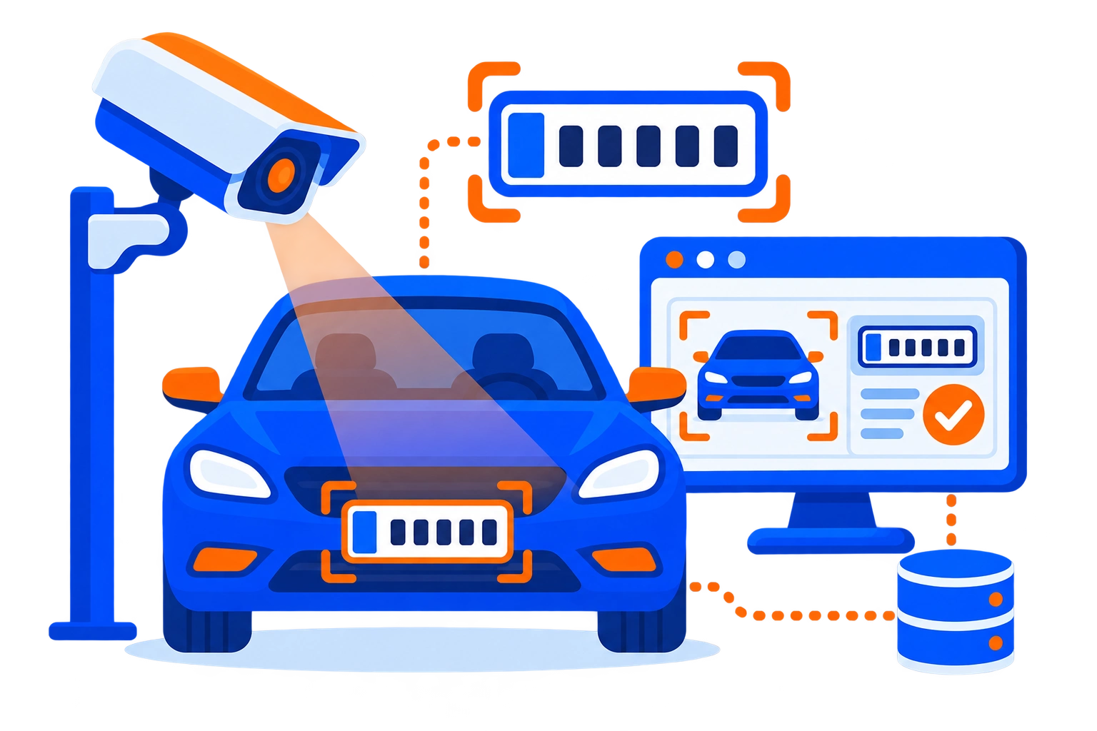 Automatic License Plate Recognition System Final Year Project zoomed preview