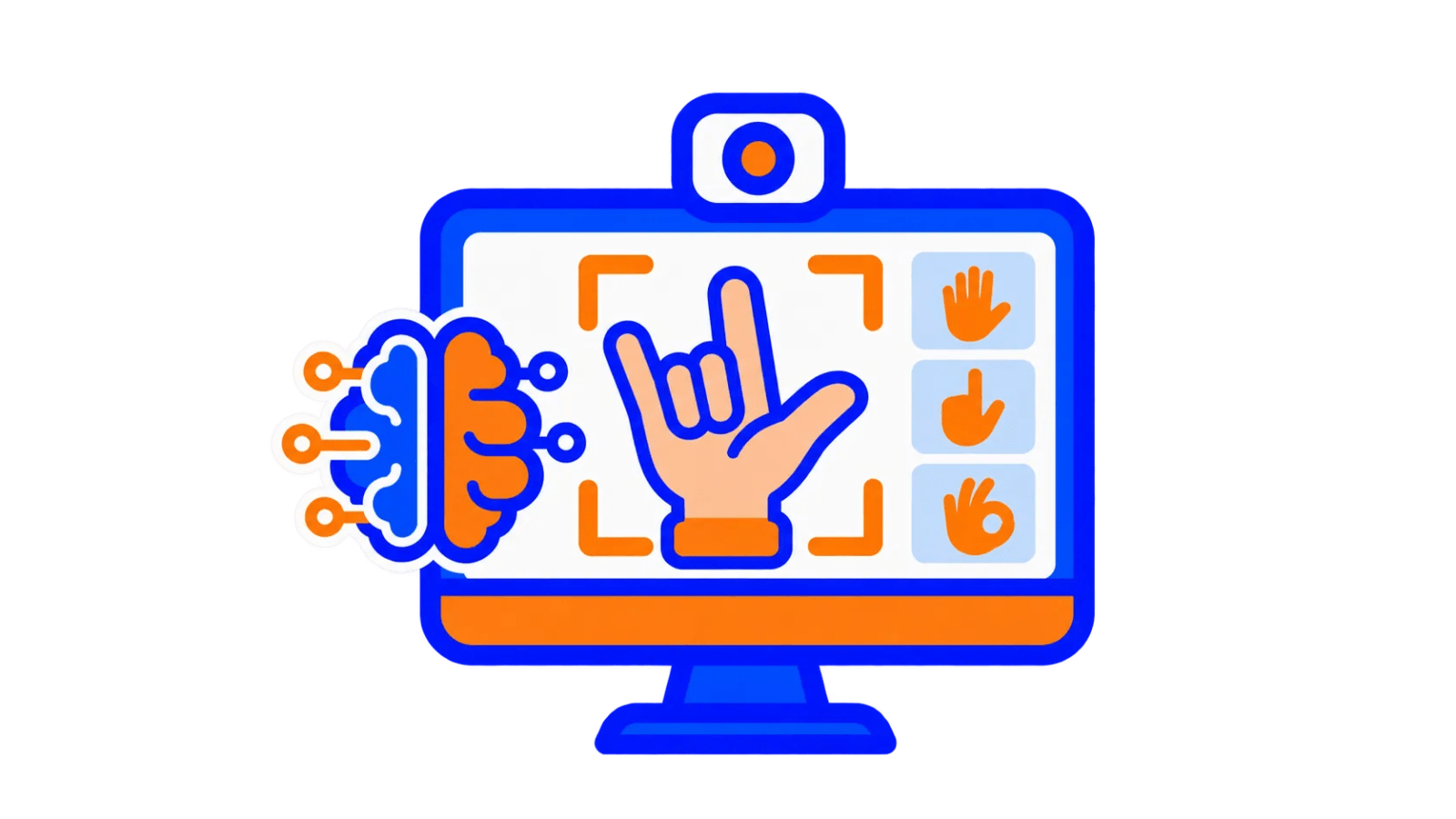 Sign Language Recognition System Final Year Project zoomed preview