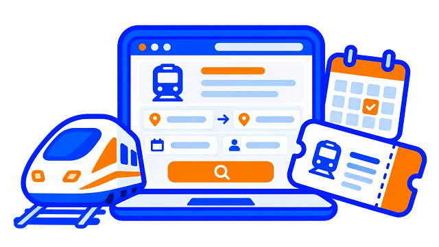 eRail - An online railway reservation system related source code preview