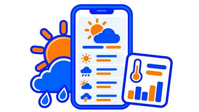 Weather Forecasting App Using React related project report preview