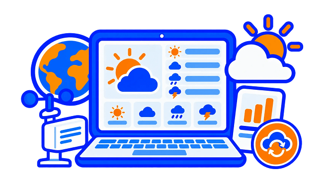 Weather Forecasting System Final Year PHP Project related source code preview