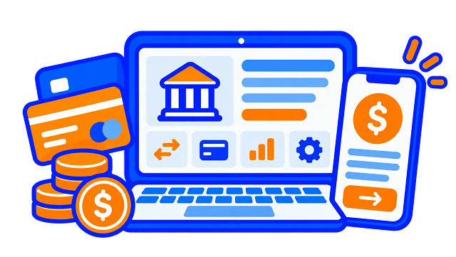 Online Banking Application using PHP and MySQL related source code preview