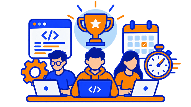 Hackathon Management Platform using PHP and MySQL related source code preview