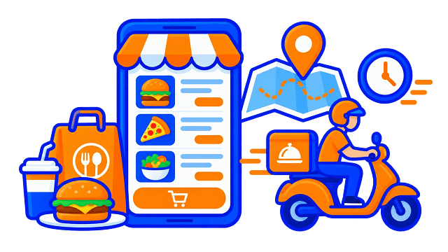 Online Food Ordering System Final Year Python Project source code preview