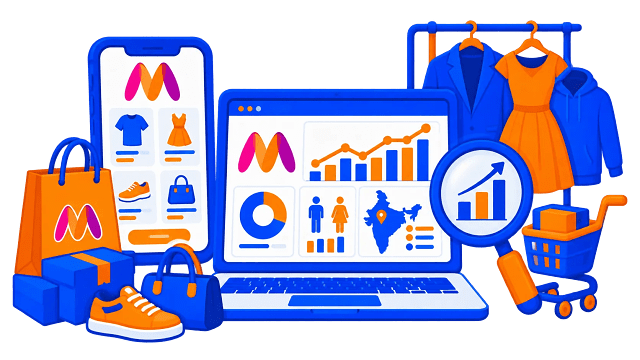 Myntra E-Commerce Sales Data Analytics Final Year Project source code preview