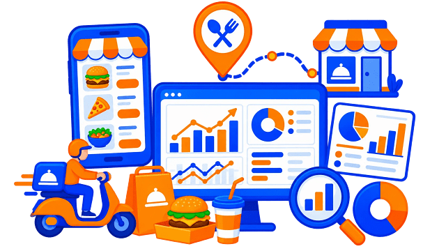 Online Food Ordering Final Year Data Analytics Project related project report preview