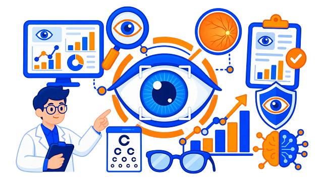 Eye Care Data Analytics Final Year Project related project report preview