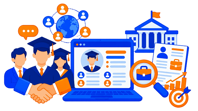 Alumni Networking and Placement Portal Final Year Project project thumbnail