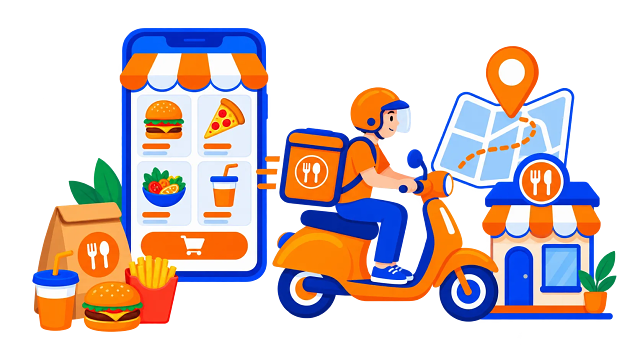 Food Delivery Management System Final Year Project project thumbnail