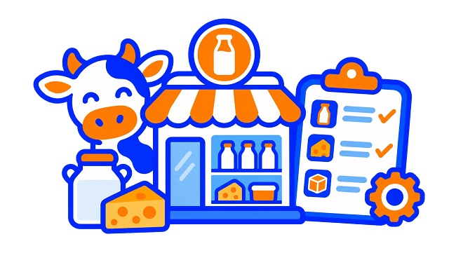 Dairy Farm Shop Management System Final Year PHP Project related source code preview
