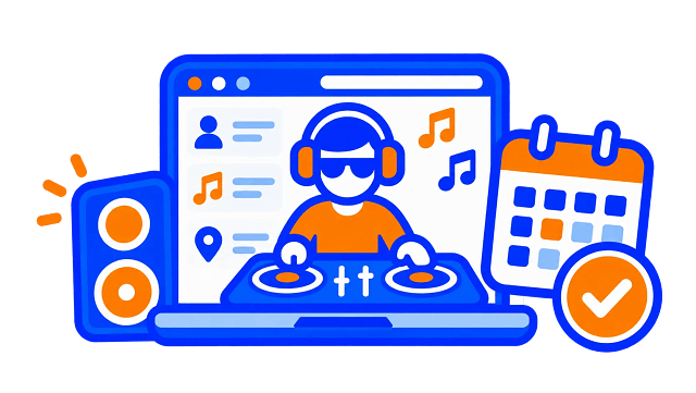 Online DJ Booking Management System Final Year PHP Project related source code preview