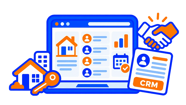 Real Estate Advanced CRM Using MERN related project report preview