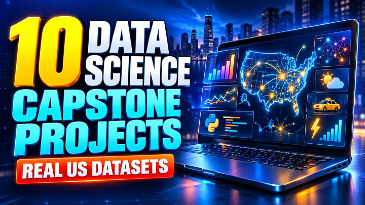 10 Data Science Capstone Ideas With US Datasets