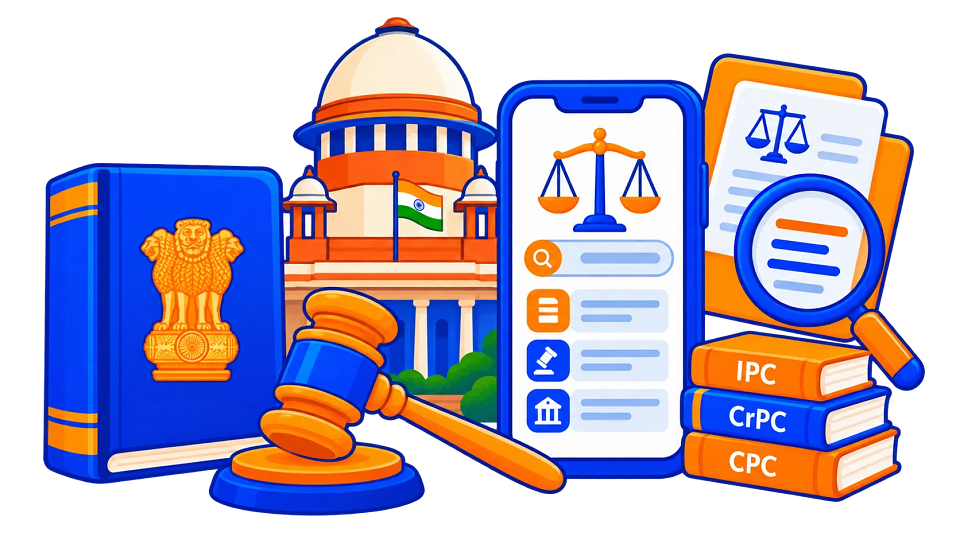 Indian Legal System Reference App Final Year Project preview